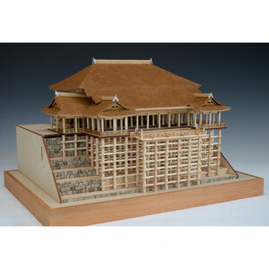 ウッディジョー 1/150 清水寺 木製模型キット