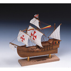 ウッディジョー ミニ帆船 No.2 サンタマリア 木製模型キット