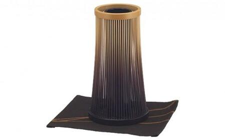 駿河竹千筋細工 「花器 真富士」まふじ◆