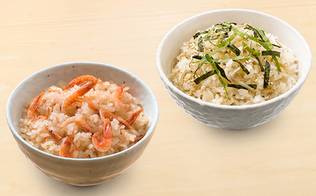 静岡炊き込みご飯の素セット(桜えび、しらす各4パック) 海の幸