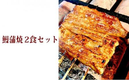[うなぎの篝火]国産うなぎ真空パック蒲焼2食セット [配送不可:離島]