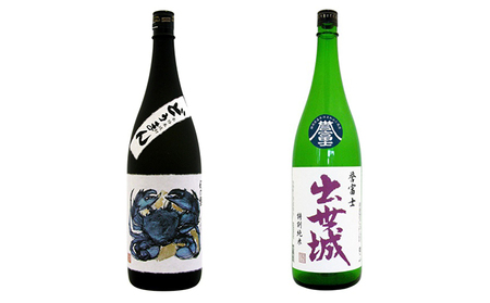 清酒・焼酎 詰め合わせ 1,800ml × 2本セット（特別純米酒 誉富士・本格焼酎 25° どうまん 各1升） 日本酒 