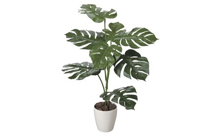 光の楽園　モンステラ1.0【配送不可：北海道・沖縄・離島】 雑貨 日用品 植物 造花