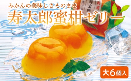 ゼリー みかん 110g 6個 蜜柑 寿太郎 スイーツ フルーツ お菓子 ギフト 贈答 母の日 敬老の日(ゼリー ゼリー)