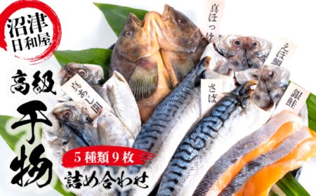 干物 魚 一夜干し 沼津の幸 真あじ 金目鯛 かます 3種類 セット 真鯵