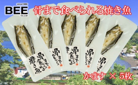 [価格改定予定]焼き魚 焼魚 骨まで食べられる かます 5袋 国産 干物 保存食