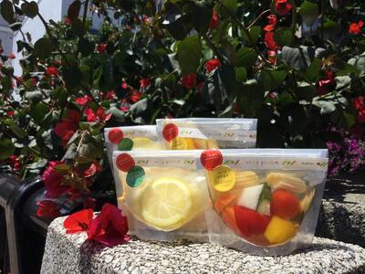 vege pickA(ベジピッカ)　mix vegetableとあたみレモンだいこん各４袋計8袋セット