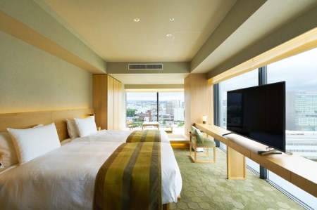 [平日利用限定]富士山三島東急ホテル デラックスコーナー和洋ツイン2食付き宿泊プラン