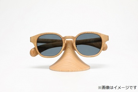 0067-91-01 「FUJI HINOKI MADE eyewear」 メガネスタンド [単品]