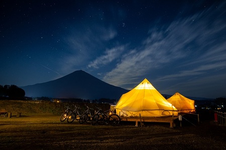 0600-98-01 [1日1組限定] プライベートグランピング MT. FUJI SATOYAMA VACATION 1泊宿泊チケット
