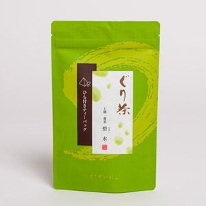 ぐり茶上級一番茶[碧水]ティーバッグ 16個入×7袋 #8177