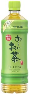 伊藤園 お～いお茶 緑茶 600ml× 24本 おーいお茶 PET ペットボトル ケース セット 備蓄 防災 お茶 飲料(a1411)