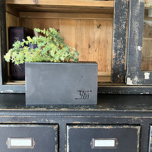 [インダストリアル]アイアンフラワーBOX_花・観葉植物 造花・プリザーブドフラワー 花 _