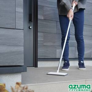 快適百貨 玄関タイルブラシスポンジつなぎ柄(ホワイト)_雑貨・日用品 日用品 _