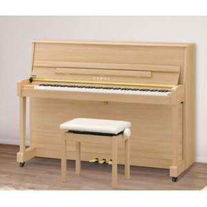 [ピアノ]カワイ KAWAI の新品アップライトピアノNF-15(ライトオーク色)[配送不可地域:離島・沖縄県]