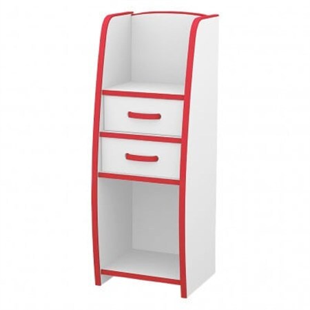 知育家具シリーズ　ランドセルラック　33cm幅(レッド)　KRJ-33HR_雑貨・日用品  家具・インテリア _【1415802】
