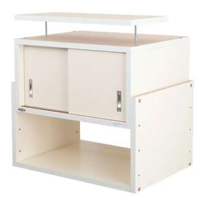 耐震上置き じしん作くん 幅58cm×奥行44cmタイプ(ホワイト) 58-44W_雑貨・日用品 家具・インテリア _
