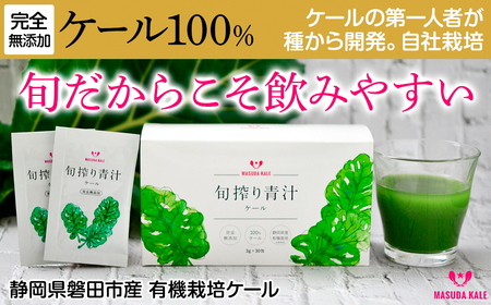手軽に野菜摂取!【無添加 ケールまるごと100%青汁 原材料 静岡県磐田市産 有機栽培】_ケール 青汁 無添加 有機栽培 野菜 ジュース 人気 おすすめ 送料無料 贈答 ギフト プレゼント 手軽 健康_【1419792】