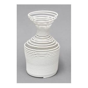 SPRING VASE (flower vase)トラディショナル型 ホワイト_雑貨 _