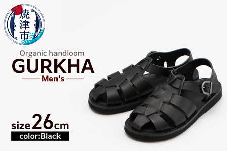 a59-00211 [26cm]Organic handloom GURKHA Men's