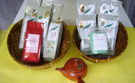 お茶 有機茶 各種 茶葉 急須 セット