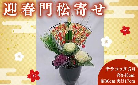 [先行予約] 花 門松 花苗 寄せ植え 竹 葉牡丹 正月飾り 正月 飾り 迎春 お花 玄関 贈答 プレゼント ギフト 植物 お祝い 2025年12月中旬より発送開始 オンライン決済限定