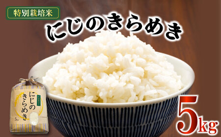 米 にじのきらめき 5kg 農家直送 特別栽培米