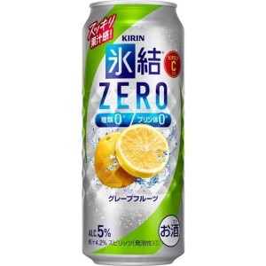 キリン 氷結ＺＥＲＯ グレープフルーツ 500ml 1ケース（24本）◇