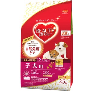 ビューティープロ ドッグ 子犬用 12ヵ月頃まで 2.5kg x4(ケース単位) ドッグフード