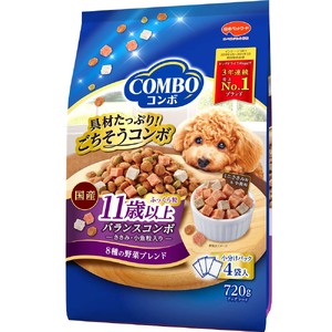コンボ ドッグ 11歳以上 720g x12(ケース単位) ドッグフード