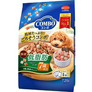 コンボ ドッグ 低脂肪 7歳以上 720g x12(ケース単位) ドッグフード