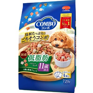 コンボ ドッグ 低脂肪 11歳以上 720g x12(ケース単位) ドッグフード