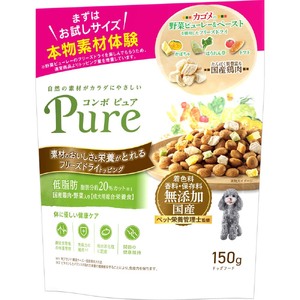 コンボ ピュア ドッグ 低脂肪 150g x12(ケース単位) ドッグフード