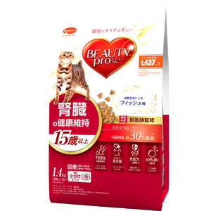 ビューティープロ キャット 腎臓の健康維持 15歳以上 1.4kg x8(ケース単位) キャットフード