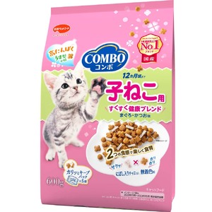 コンボ キャット 子ねこ用 にぼし入りチップ添え 600g x12(ケース単位) キャットフード