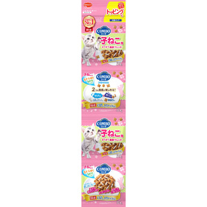 コンボ キャット 連パック 子ねこ用 にぼし入りチップ添え 140g x30(ケース単位) キャットフード