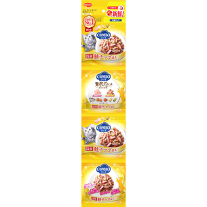 コンボ キャット 連パック 海の味わいメニュー 鮭チップ添え 160g x30(ケース単位) キャットフード