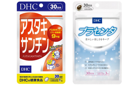 サプリ DHC アスタキサンチン & プラセンタ 30日分 セット サプリメント ビタミン 健康 美容 静岡