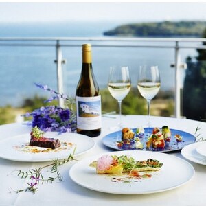 浜名湖オーベルジュキャトルセゾン　ペアランチチケット_旅行券・チケット 食事券  _【1515702】