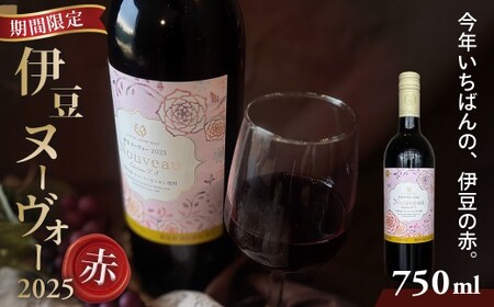 [中伊豆ワイナリー]伊豆ヌーヴォー2025 赤 750ml|赤ワイン
