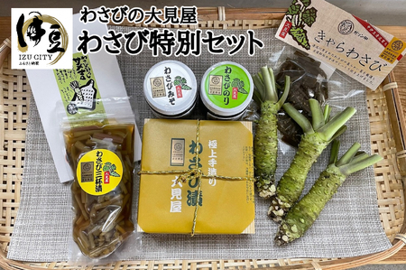 [わさびの大見屋]わさび特別セット