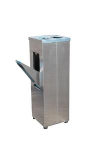 ASH T0WER スタンド型灰皿 ステンレスヘアライン仕上げ