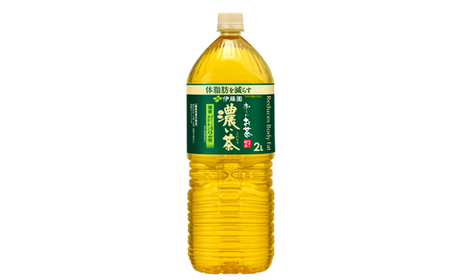 [機能性表示食品]お〜いお茶濃い茶PET2L×6本