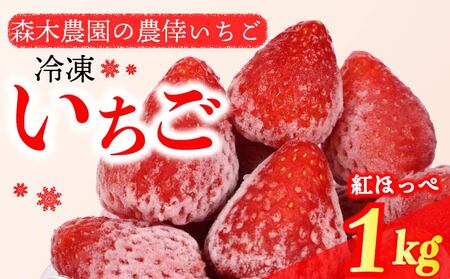 冷凍 いちご 苺 1kg 完熟 紅ほっぺ ヘタ取り いちご いちご いちご いちご