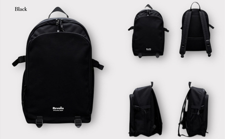 [ブラック]Revolla Secure Backpack 背面ポケット多収納リュック