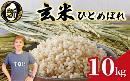 [予約受付]玄米 ひとめぼれ 10kg 国産 edama 牧之原市
