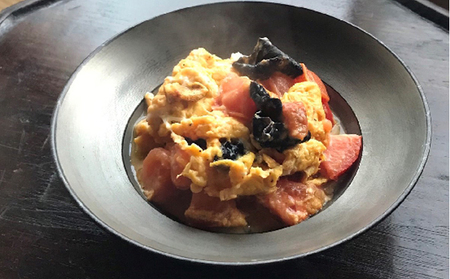 リム鉢 6寸 錫根来