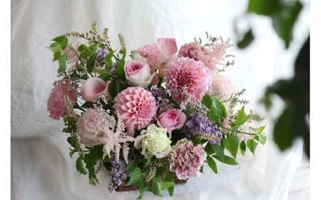 [定期便 全3回]フラワー アレンジメント おまかせアレンジメント M