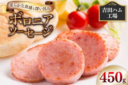 ソーセージ ボロニアソーセージ450g [吉田ハム工場 静岡県 吉田町 22424674]