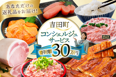 [あなただけの返礼品をお届け!] コンシェルジュ サービス 寄附金額 30万円 オーダーメイド プラン [結デザイン有限会社 静岡県 吉田町 22424694]